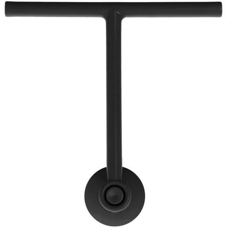 Tergivetro doccia nero in plastica antigraffio con ventosa Spring