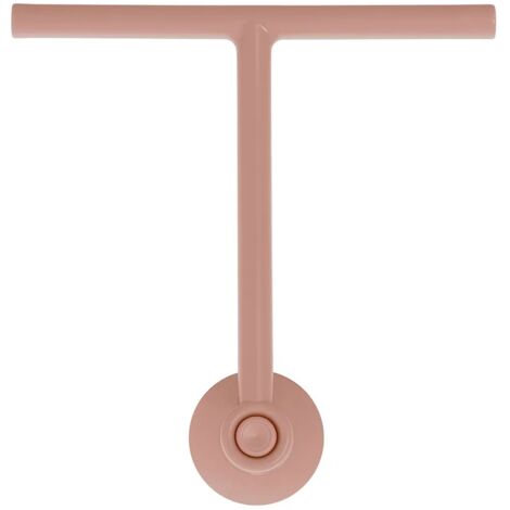 Tergivetro doccia rosa in plastica antigraffio con ventosa Spring