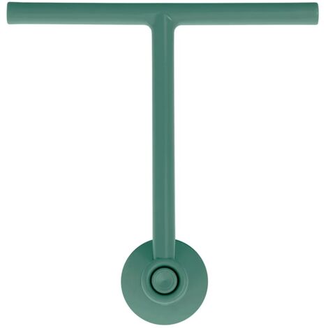 Tergivetro doccia verde in plastica antigraffio con ventosa Spring