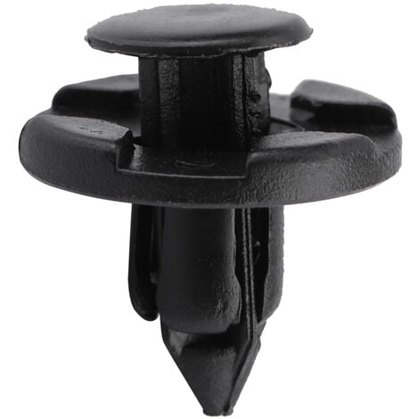 Clips de fixation en plastique noir pour pare-choc de voiture, boucle  intérieure, garniture de porte, pince fixe pour Toyota 11816 - AliExpress