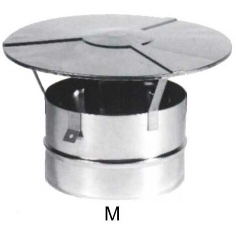 Terminaison de pare-vent en inox 25 Maral