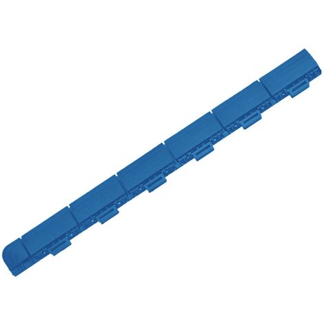 Terminaison Sol Blue Mars, 60x5.2x1,3 cm; Finition masculine - Collection Mars - Effet de vidange