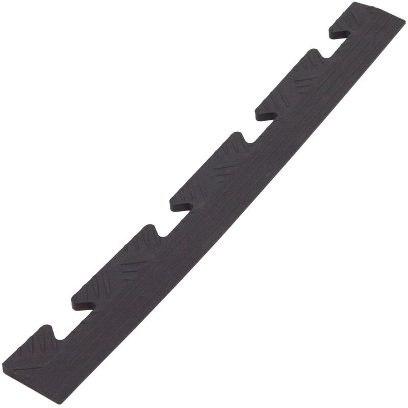 Artplast - tenax Rombo finition sol 48x5 cm finition femelle en noir - Noir