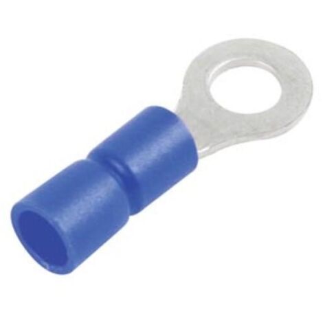 TERMINAL AISLADO TIPO REDONDO 5.3mm - AZUL