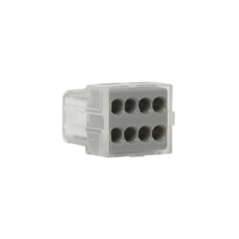 

Terminal automático 8 agujeros 1.5 a 2.5 mm² gris 6 piezas