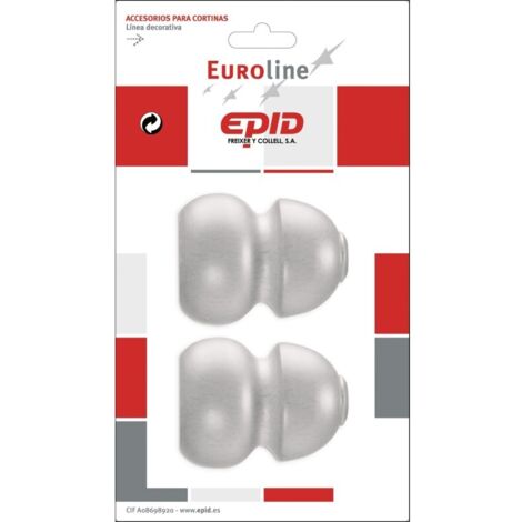 Terminal Barra Cortina 29Mm Mad Epid 2 Pz