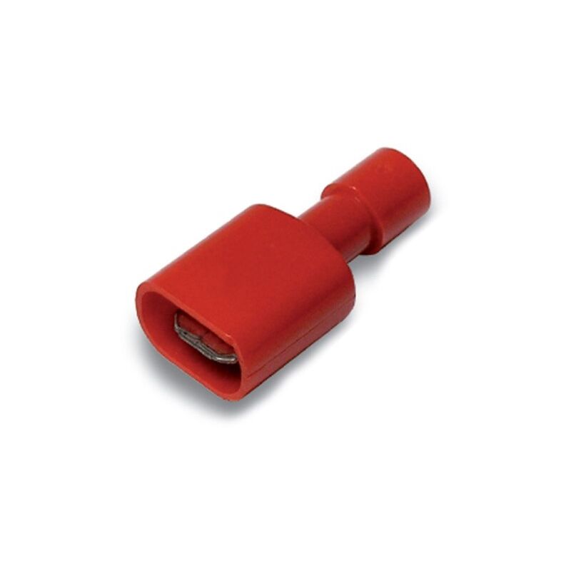 

Terminal de cable 6,3x0,8 Macho Aislado Rojo