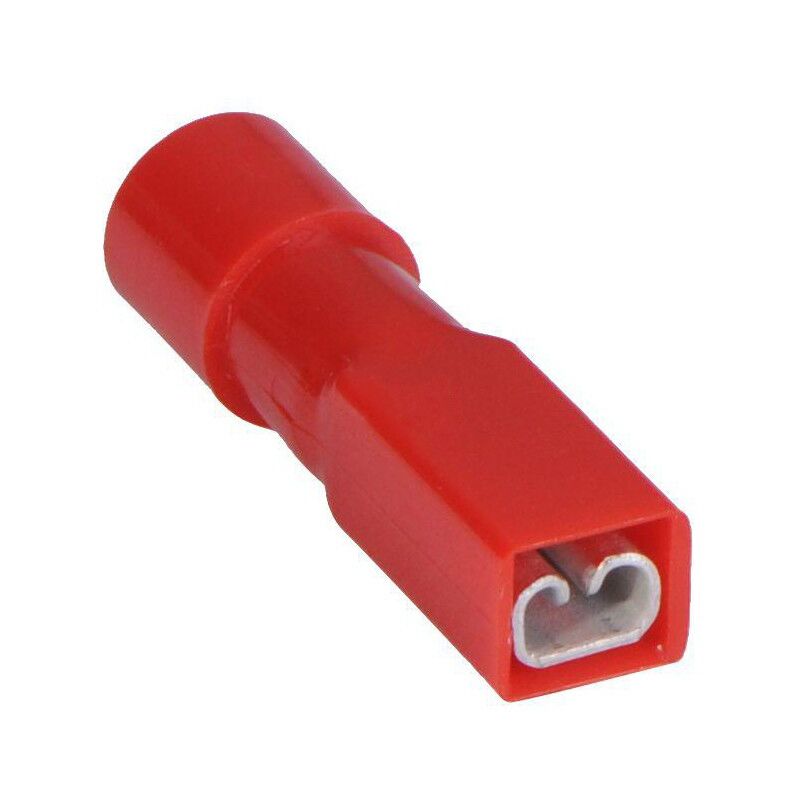 

Cembre - Terminal de cable Femenino 2,8x0,8 Aislado Rojo