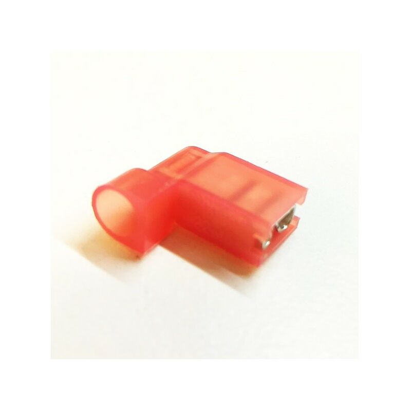 

Terminal de cable 6,3x0,8 Hembre Preaislado Bandera Rojo