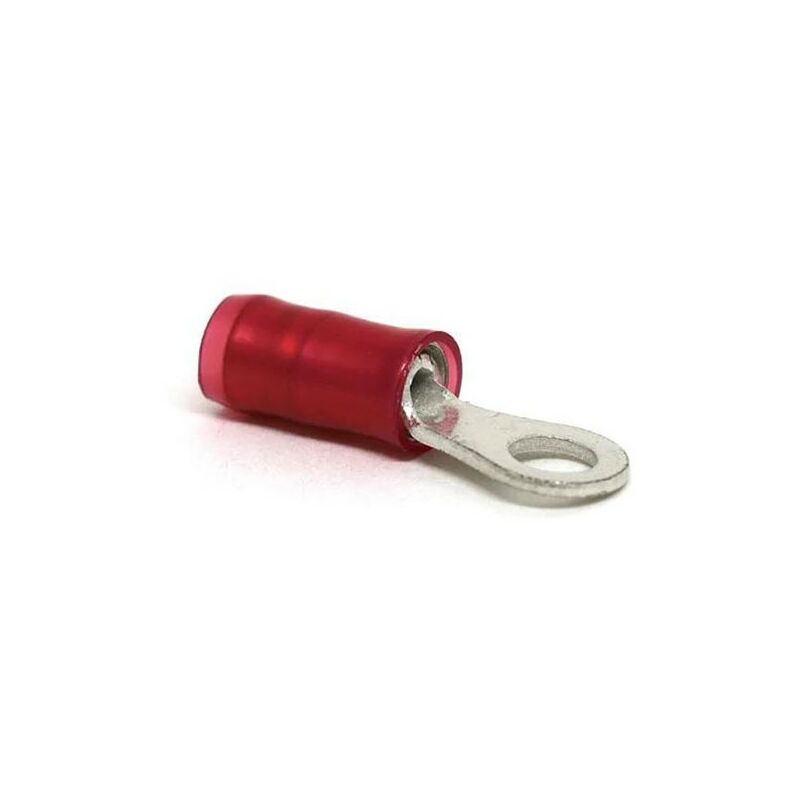 

Te/connectivity - Terminal de cable Ojete 1,5 mm Preaislado Rojo Agujero 3 Reforzado