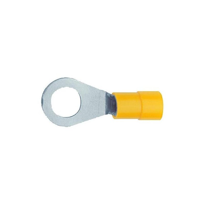 

Terminal de cable Ojete 4 / 6 mm Preaislado Amarillol Agujero 3