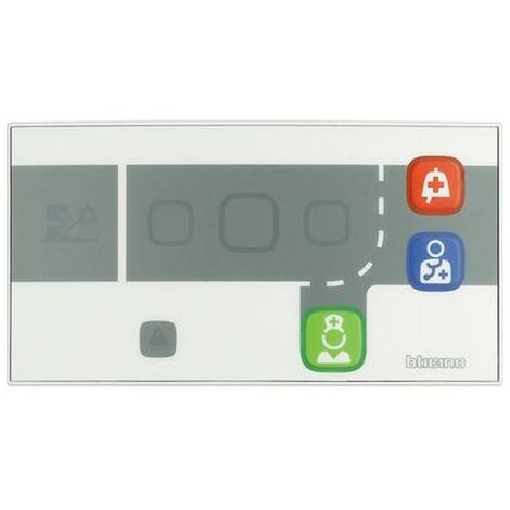 Terminal de sala Bticino con 3 pulsadores iluminados IP42 CMTE1100