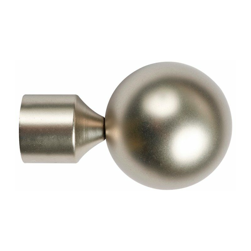 

Cintacor - Terminal esférico de metal plata 22mm TD22