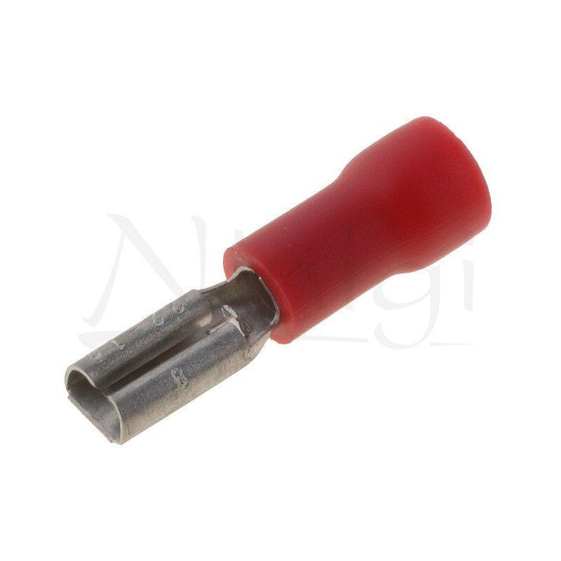 

Terminal Faston Hembra 2,8mm Preaislado Color ROJO
