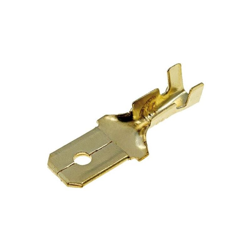 

Terminal Faston Macho 6,3mm Sin Aislar Cable 0,5-1,5mm (Precio 100 Unidades)