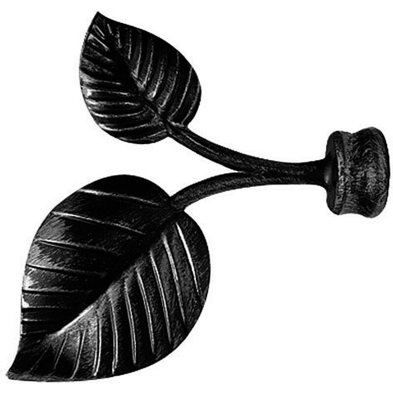 

Riel Chyc - Terminal forja hojas Ø 20 mm. negro juego 2 piezas