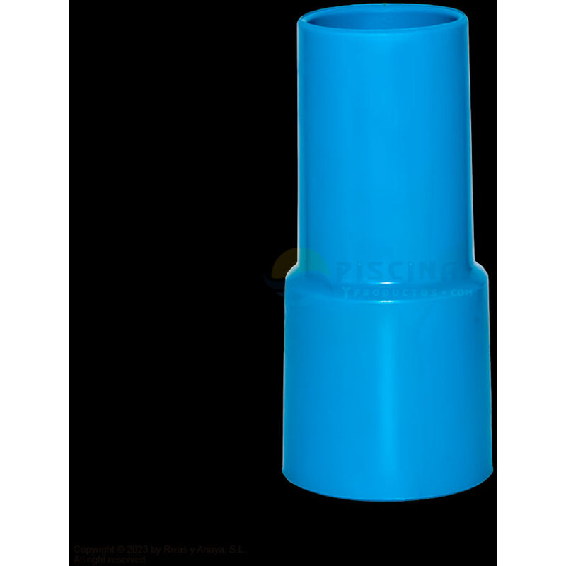 Terminal Manguera Piscina Rosca Derecha De 38 Mm.