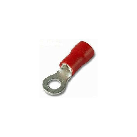 Terminal Redondo Aislado Crimpar Color Rojo St-081/r