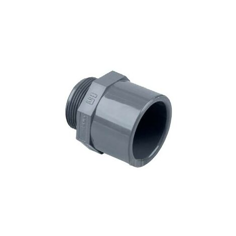 TERMINAL ROSCA MACHO PVC - HIDROTEN Medidas: Ø110mm x 4"