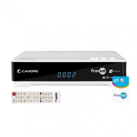 Terminal Satellite - CAHORS - VEOX HD - PVR Ready - Commande On/Off - Fixation VESA
