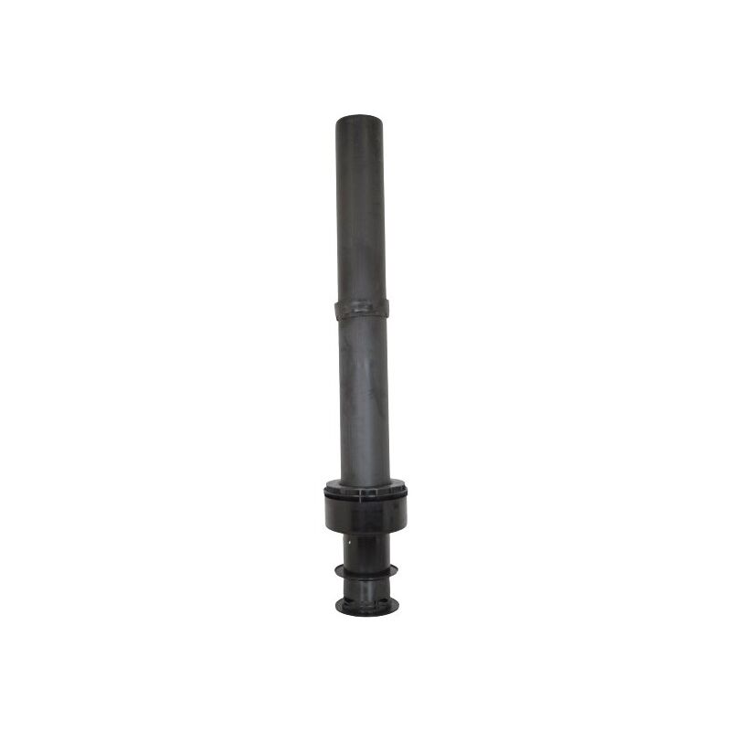Conduit Terminal Ventouse Vertical Thermor 80/125mm Noir pour Chauffe-eau Thermodynamique - 354633