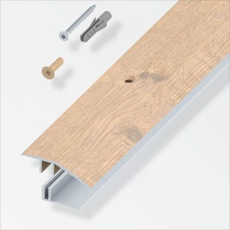 TERMINALE A SCIVOLO P/PARQUET ROVERE BEIGE 100 CM