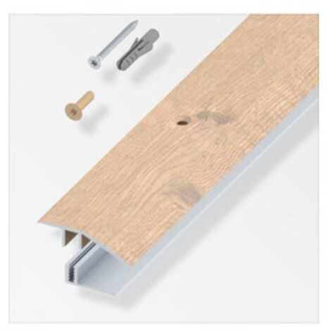 TERMINALE A SCIVOLO P/PARQUET ROVERE BEIGE 100 CM