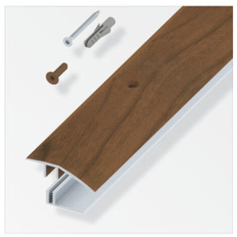 TERMINALE A SCIVOLO PER PARQUET NOCE NAT. 100 CM- 1,0 pz