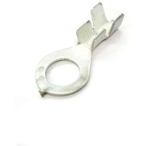 Terminale ad occhiello Foro 10,2 sezione 3-6 ottone stagnato