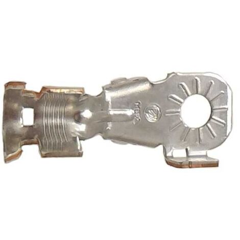 Terminale ad occhiello Foro 6 sezione 10-16 RVS-A L42