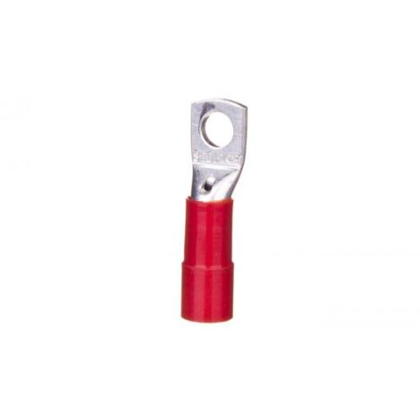 TERMINALE AD OCCHIELLO ISOLATO 10/M6 RAME STAGNATO KCI10/6 - E00000-02139
