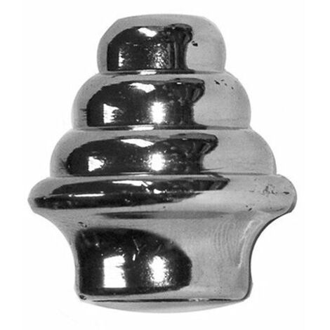 Terminale Barra Armadio 12 mm Cromato 1202201