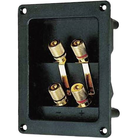 Terminale collegamento doppio Visaton BT 95/75 1 pz.