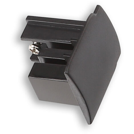 Terminale copertura binario trifase nero Maxlight alluminio