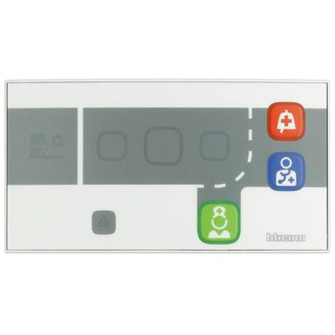 Terminale di camera Bticino con 3 pulsanti illuminabili IP42 CMTE1100