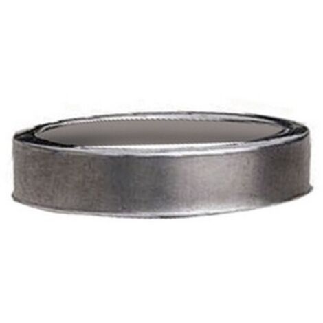 TERMINALE DI CHIUSURA A FASCETTA ACCIAIO INOX 316L Diam. 250x300