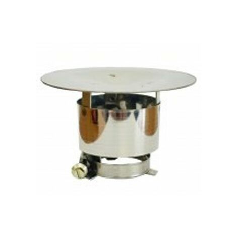 Terminale di Scarico a Tetto in Acciaio Inox per Robur Calorio e Supercromo - OTRM002