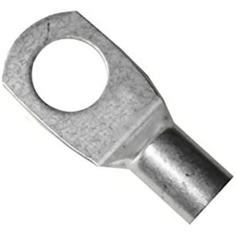 Terminale elettrico EDM rame lotto 25 occhiello 16 mm