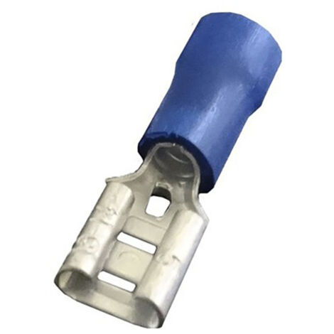 Terminale femmina preisolato 6,3 mm Blister (50 unità)