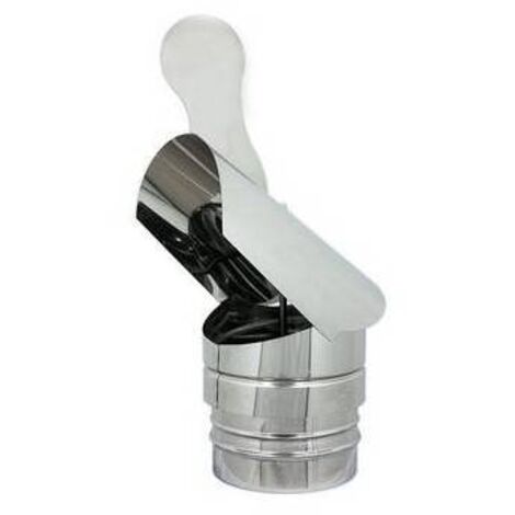 Terminale gallo tondo inox