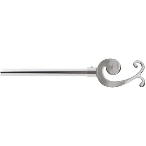 TERMINALE PER BASTONI PER TENDE IN ACCIAIO CROMATO MARCA SWISH 21369