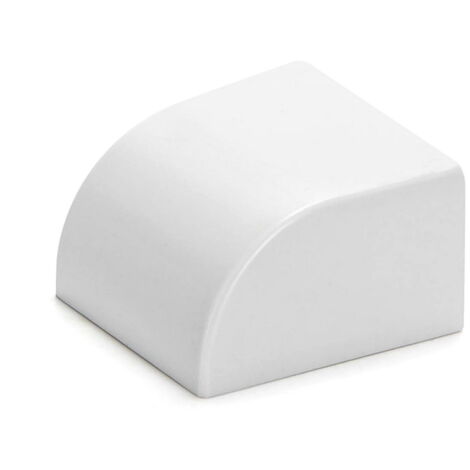 Terminale per Canalina 25x16mm bianca 4pz Aigostar