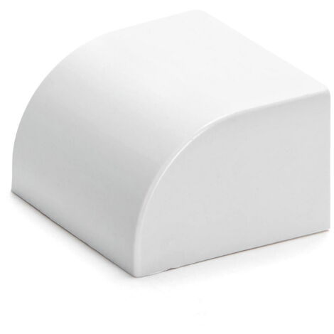 Terminale per Canalina 40x25mm bianca 4pz Aigostar