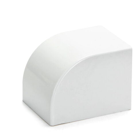 Terminale per Canalina 40x40mm bianca 4pz Aigostar