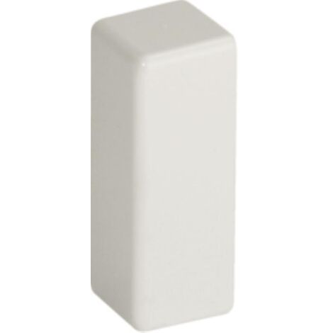 Terminale Per Minicanali Tmc/Tmu Bianco 40X17 W ( Bocchiotti Cod. B05471 )