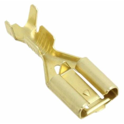 Terminale Positive Lock 6,3X0,8 Series 250 femmina AWG 14-18