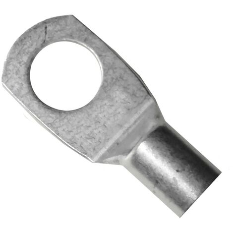 Terminale tubolare in rame 25mm per trapano Borsa 8mm 25 pz