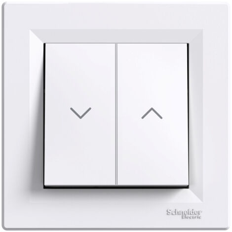 Terminali a molla con pulsante bianco ASFORA 10AX 250V EPH1300121