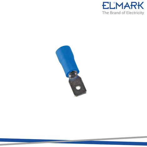 TERMINALI CAVI ISOLATI MDD MASCHIO 2-187/BLU 100PCS