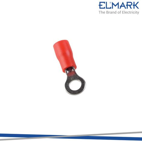 TERMINALI CAVI ISOLATI RVL 1.25-4/ROSSO 100PCS